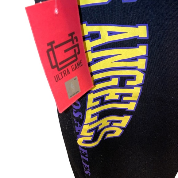 Ultra game Los Angeles Lakers sweatpants size L  NWT - Picture 5 of 6